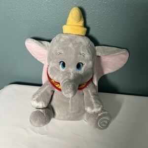 DISNEY STORE Genuine Original Authentic‎ DUMBO 14"  Plush Animal Toy Doll